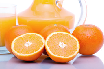 Oranges and orange juice