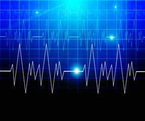 heartbeat in the background