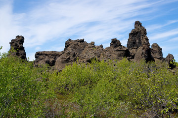 Rocks at Dimmu Borgir