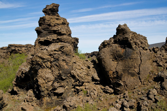 Rocks at Dimmu Borgir