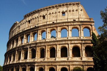 Fototapeta na wymiar Rome, le colysée