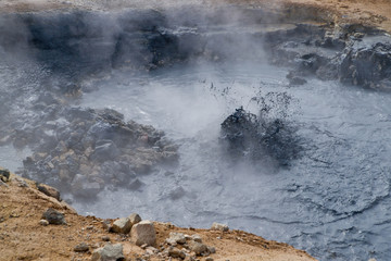 Volcanic mud hole