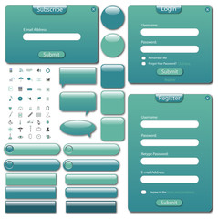Obraz premium Web Template