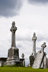 Fototapeta na wymiar Celtic Crosses