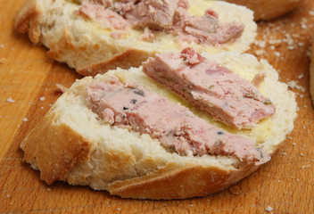 Country Pate and Bread