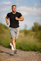 Mann beim Joggen