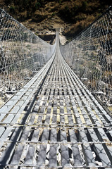 Suspension Bridge, Nepal