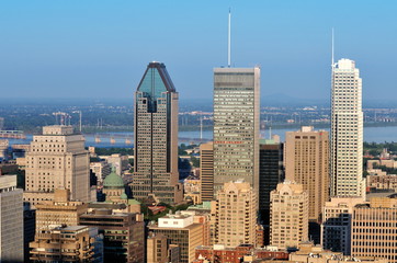Fototapeta premium Gratte-ciel de Montréal, Quebec.