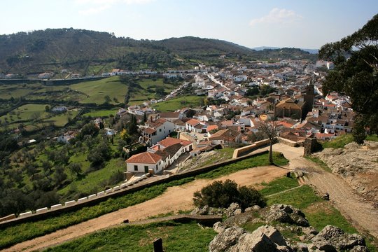 Panor&aacute;mica de Cortegana, Huelva