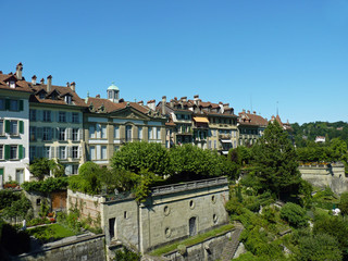 blick von der münsterplatform in bern