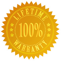 Fototapeta premium Lifetime warranty