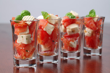Caprese appetizers