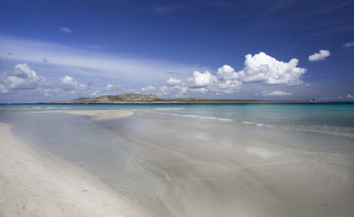 Playa de arena blanca
