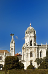 Fototapeta na wymiar The Estrela Basilica in the Portugese Capital Lisbon