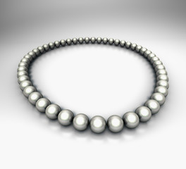 necklace out of pearls
