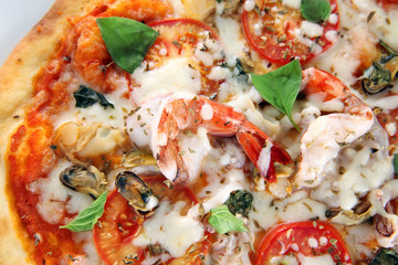 pizza seafood