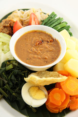 asian food named gado-gado