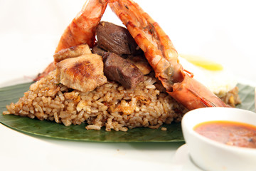 fried rice asian food