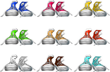 Scarpe da adolescenti