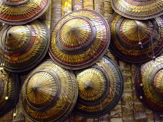 Vietnamese hats, Thailand.