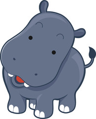 Cute Hippo