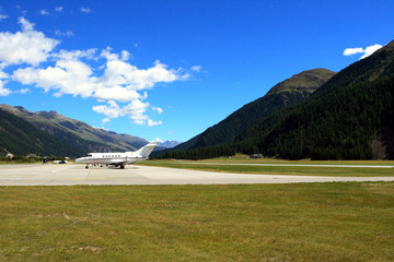 aeroporto di Samedan - Svizzera