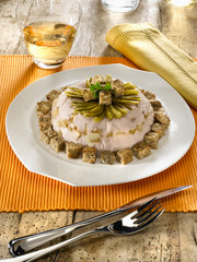 terrine de fromage aux poires