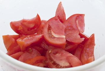 Tomato slices