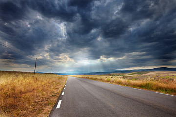 Carretera asfalto