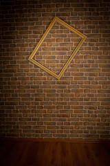 wall brick with frame
