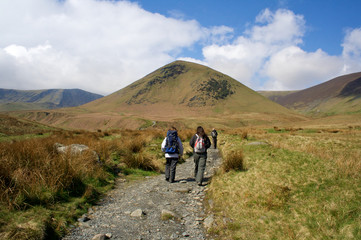 Hiking in Wasdale, Lake District
