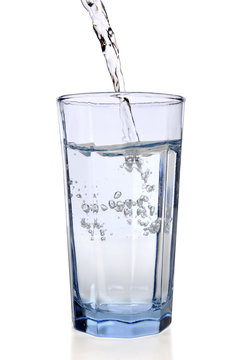 Water Filling Glass