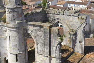 Fototapeta premium église observatoire de saint-martin de ré
