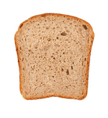 Slice of brown bread