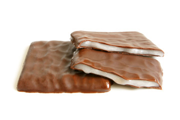 Chocolate pieces