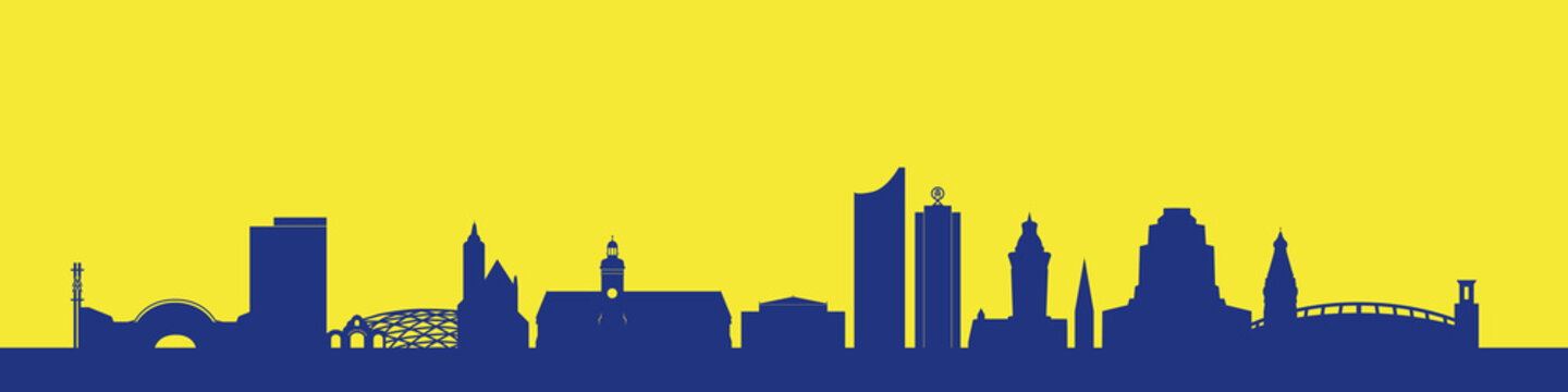 Leipzig Silhouette (Umriss)