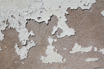 Peinture défraichie