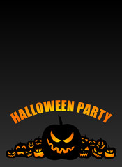 plakat halloween party III