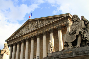 Obraz premium Zgromadzenie Narodowe - Paryż
