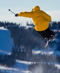 Poster Skier catching air © Sebastien Fremont