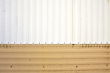 Aluminum siding background