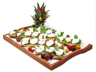open sandwiches