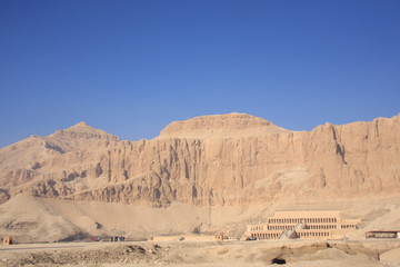 Le site du temple d'Hatchepsout