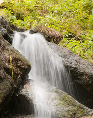 Wasserfall im Wald