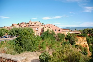 Fototapeta na wymiar Roussillon