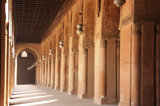aracdes de la mosqu&eacute;e Ibn Touloun