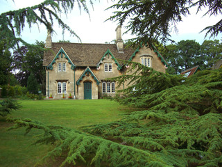 maison dans un jardin anglais en Bath