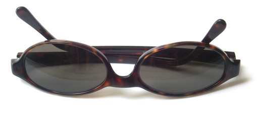 lunettes de soleil, fond blanc