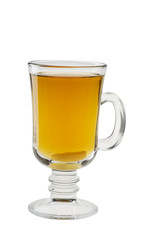 Tea cup  over white background.