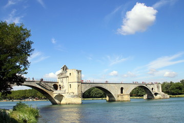 Fototapeta premium Le pont St Benezet - Avignon France